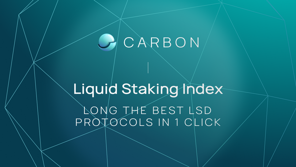 First Liquid Staking Index - Long the best LSD protocols in 1 click.