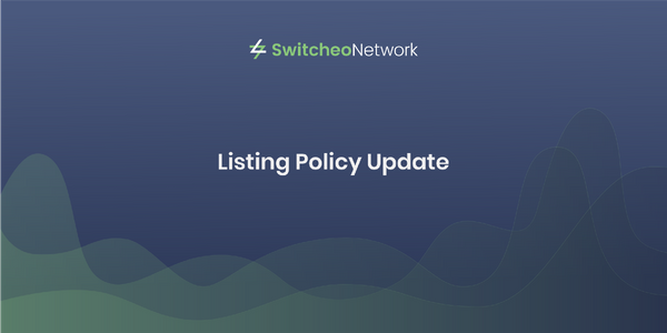 Listing Policy Update